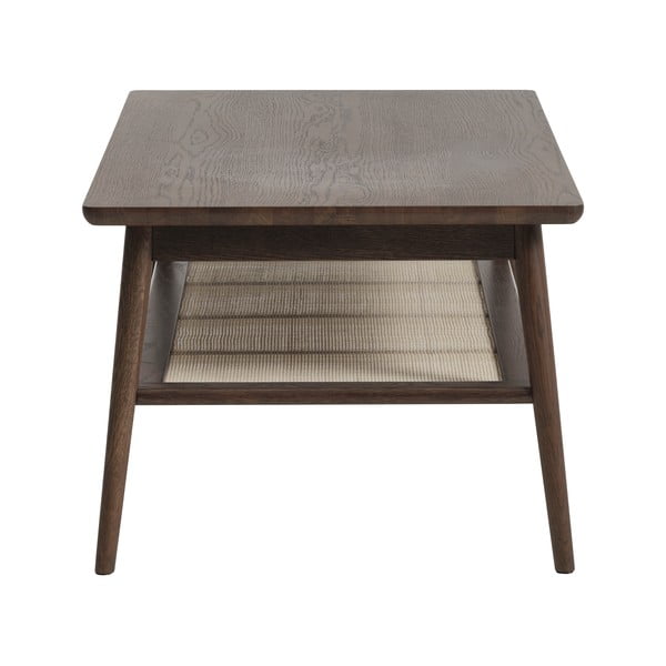 Hnědý konferenční stolek s deskou v dubovém dekoru 60x120 cm Barrali – Unique Furniture-image-4