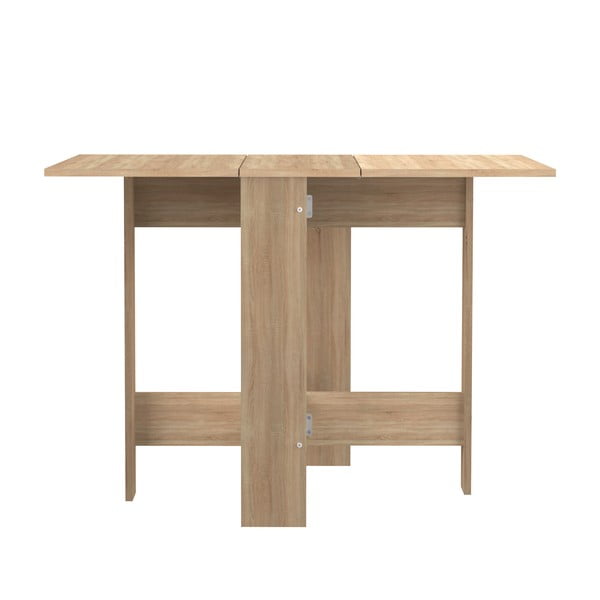 Rozkládací jídelní stůl v dekoru dubu 76x28 cm Papillon – TemaHome-image-4