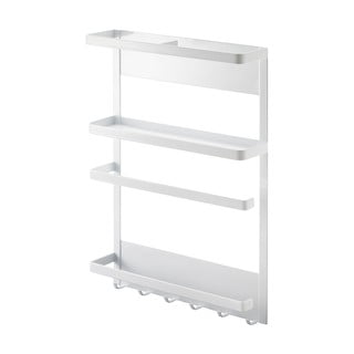 Velký bílý magnetický držák do kuchyně YAMAZAKI Tower Magnetic Side Rack