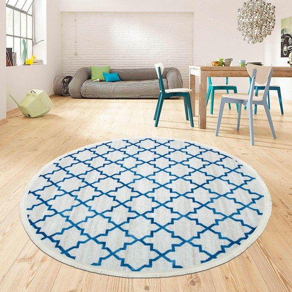 Koberec Rusallo Azul, ⌀ 150 cm
