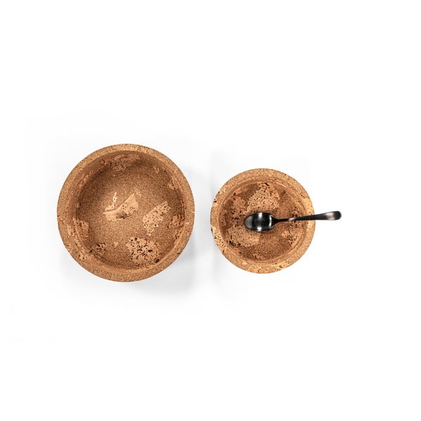 Korková miska v přírodní barvě 112,5 ml Querco – ZicZac-image-3