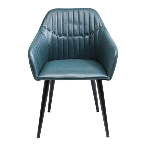 Modrá židle Kare Design Armlehnstuhl