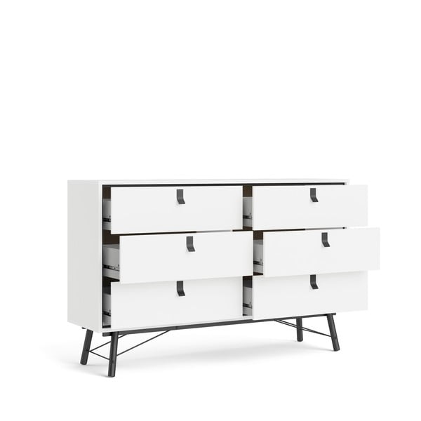 Bílá komoda Tvilum Ry, 150 x 95 cm-image-3