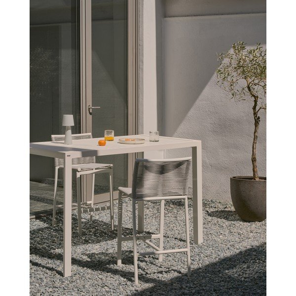 Hliníkový zahradní jídelní stůl 77x150 cm Culip – Kave Home-image-1