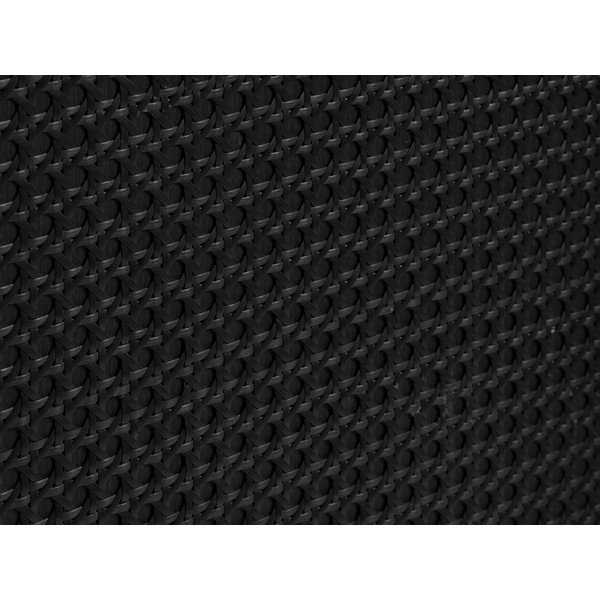 Černá nízká komoda v dekoru dubu 140x80 cm Pensacola – Unique Furniture-image-4