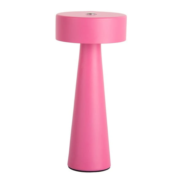 Tmavě růžová LED stolní lampa (výška 16,5 cm) Mini LED Ring – Leitmotiv