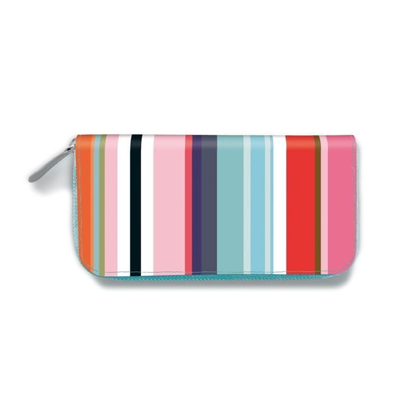 Kožená dámská peněženka Remember Colour Stripes