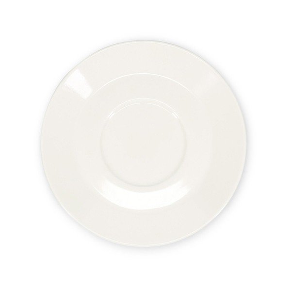 Bílý porcelánový podšálek ø 16,5 cm Barista – BonBistro