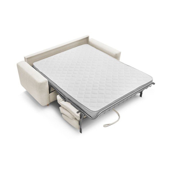 Béžová pohovka na každodenní spaní/rozkládací 200 cm Cocoone – Bobochic Paris-image-3