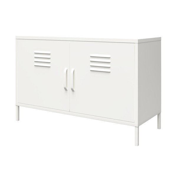 Bílá kovová skříňka 100x64 cm Mission District - Støraa-image-3