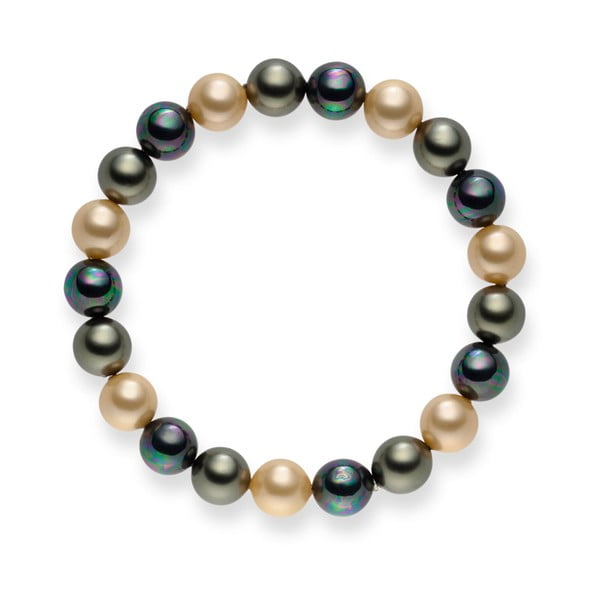Perlový náramek Nova Pearls Copenhagen Medón, 19 cm