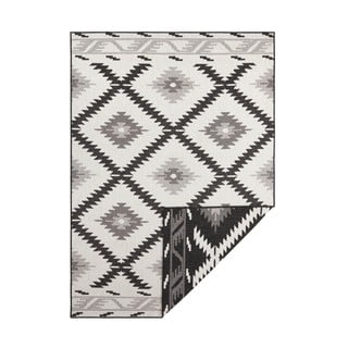 Černo-krémový venkovní koberec NORTHRUGS Malibu, 80 x 150 cm