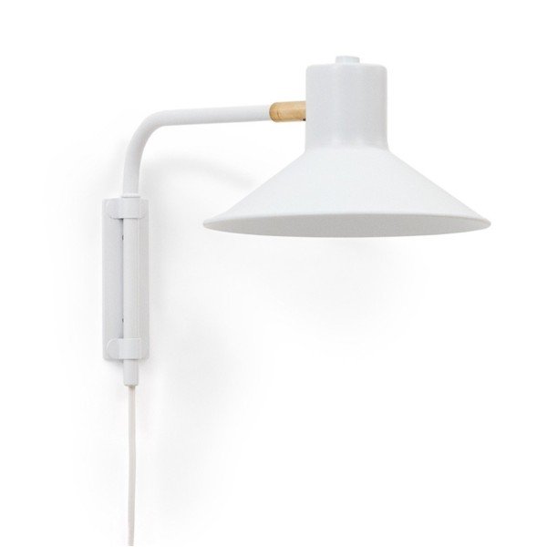 Bílé nástěnné svítidlo Aria – Kave Home