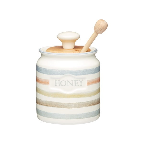 Set keramické dózy a naběračky na med Kitchen Craft Classic Collection