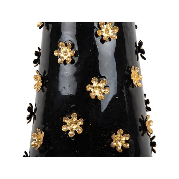 Kovový kulatý odkládací stolek ø 50 cm Golden Flowers – Leitmotiv-image-2