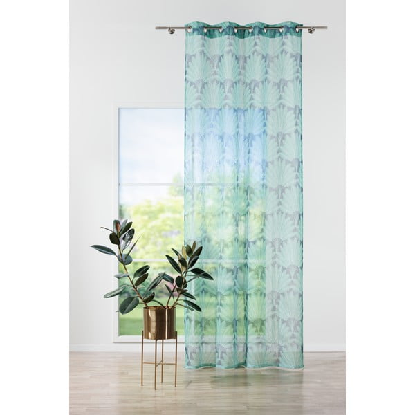 Zelená záclona 140x260 cm Mauritius – Mendola Fabrics-image-2