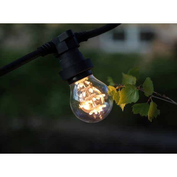 Černý světelný řetěz Star Trading Connecta, délka 7 m-image-2