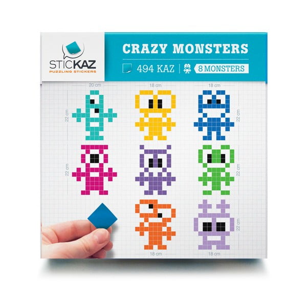 Samolepky Crazy Monster-image-3