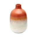 Oranžovo-bílá váza Sass & Belle Bohemian Home Mojave