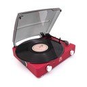 Červený gramofon GPO Stylo II Red