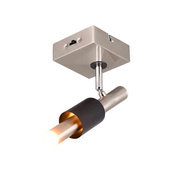 Černé/ve stříbrné barvě LED bodové svítidlo 20,5x10 cm Ikaris – Trio Select-image-3