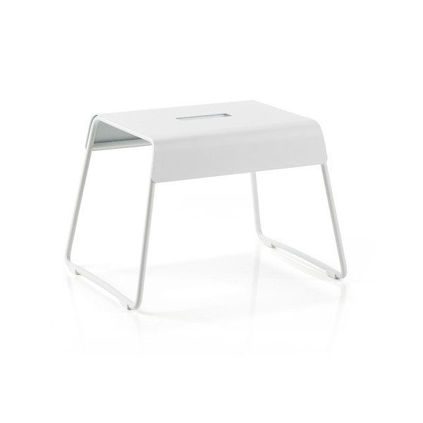 Bílá ocelová stolička Zone A-Stuff