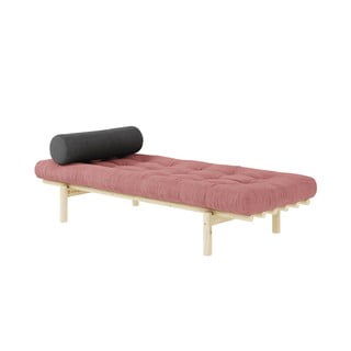 Růžová manšestrová pohovka 200 cm Next – Karup Design