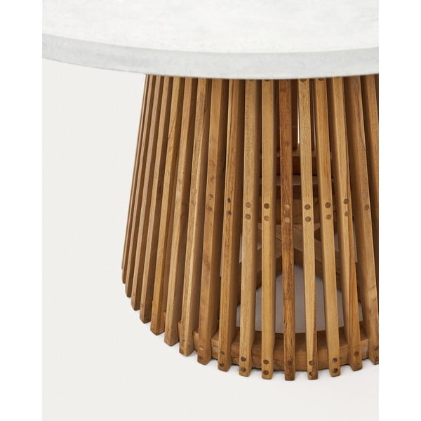 Kulatý zahradní jídelní stůl ø 120 cm Alcaufar – Kave Home-image-4