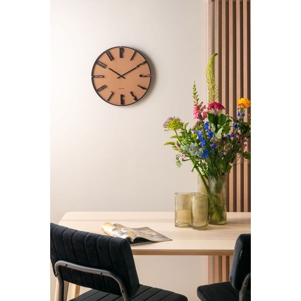 Světle hnědá skleněná váza PT LIVING Wave, výška 27 cm-image-1