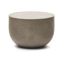 Betonový kulatý zahradní konferenční stolek ø 60 cm Garbet – Kave Home
