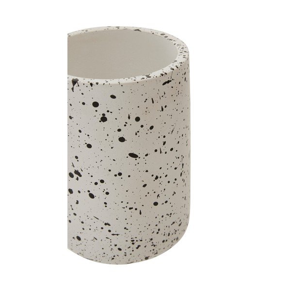 Krémový betonový kelímek na zubní kartáčky Mozie – Premier Housewares-image-3