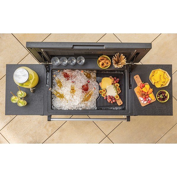 Zahradní stolek se zásobníkem na led 95.5x58 cm – Keter-image-1