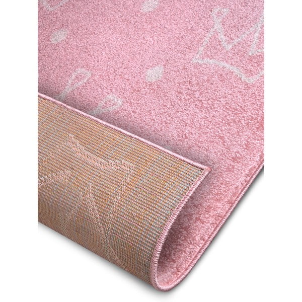 Růžový dětský koberec 160x235 cm Crowns – Hanse Home-image-4