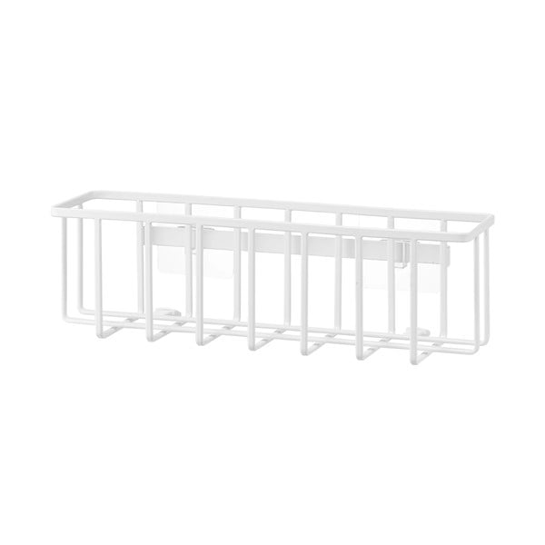 Bílý kovový stojan na mycí prostředky bez vrtání Film Hook – YAMAZAKI