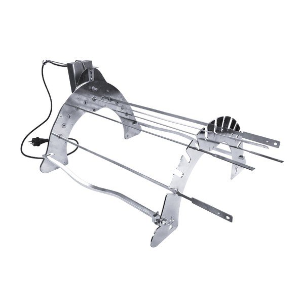 Grilovací stojan z pochromované oceli Rotisserie Set – Remundi