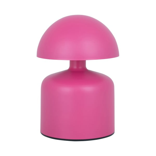 Růžová stolní lampa s kovovým stínidlem (výška 15 cm) Impetu – Leitmotiv