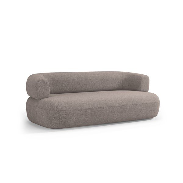Světle hnědá pohovka z textilie bouclé 178 cm Jenny – Micadoni -image-1