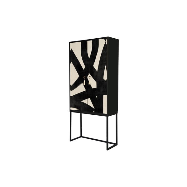 Černo-béžová skříňka 75x164,5 cm Alva – Really Nice Things-image-2