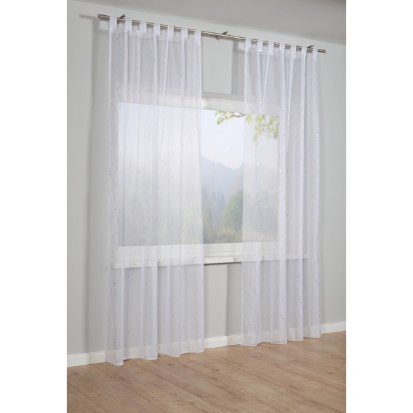 Bílá voálová záclona 140x245 cm – Sehlbach-image-1