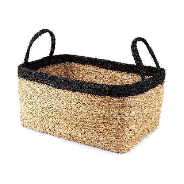 Úložný košík z mořské trávy Compactor Natural, 34 x 23 cm-image-4