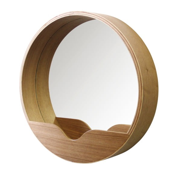 Nástěnné zrcadlo s odkládacím prostorem Zuiver Round Wall, ⌀ 60 cm-image-3