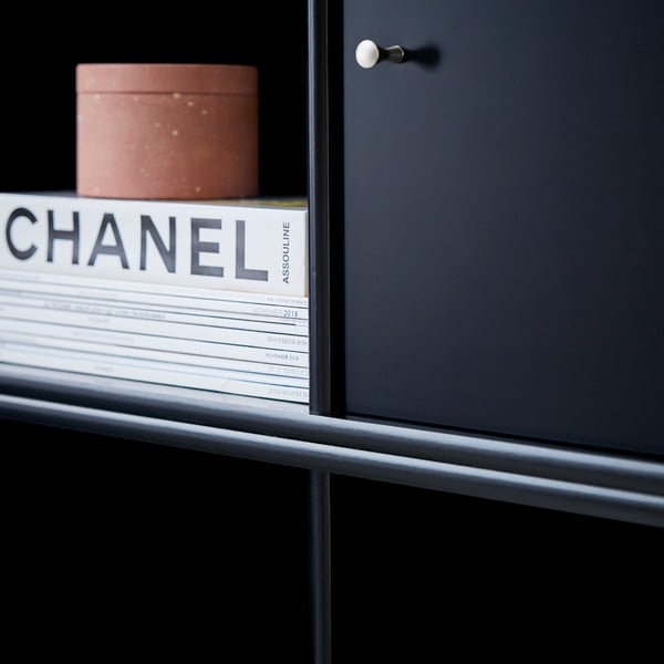 Černý modulární policový systém 68,5x69 cm Mistral Kubus - Hammel Furniture-image-4