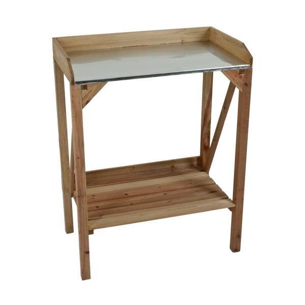 Zahradní dřevěný odkládací stolek ADDU