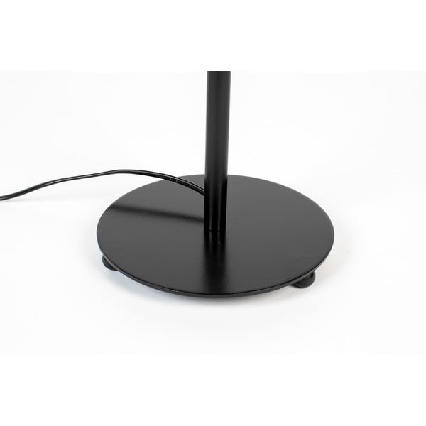 Černá stolní lampa White Label Lena-image-4