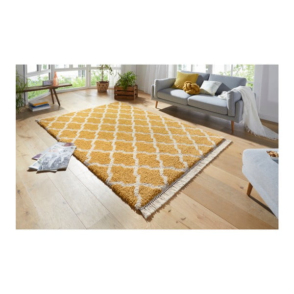 Oranžový koberec Mint Rugs Pearl, 120 x 170 cm-image-3