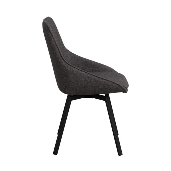 Šedá otočná židle Rowico Alison-image-2