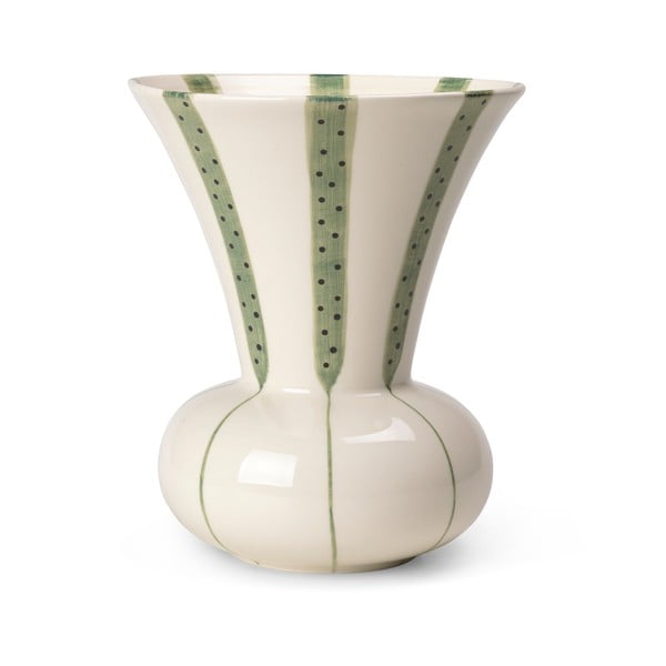 Kameninová váza Kähler Design Signature, výška 20 cm