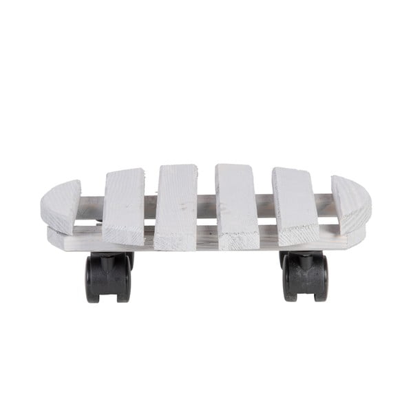 Dřevěný pojízdný podstavec pod květináč ø 29 cm (výška 8 cm) Indoor & Outdoor – Esschert Design-image-2