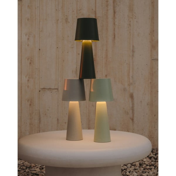 LED přenosné stmívatelné venkovní svítidlo na USB ø 10 cm Arenys – Kave Home-image-2