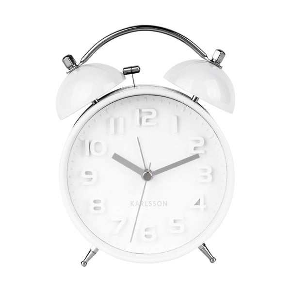 Bílý budík Karlsson Mr. White-image-3